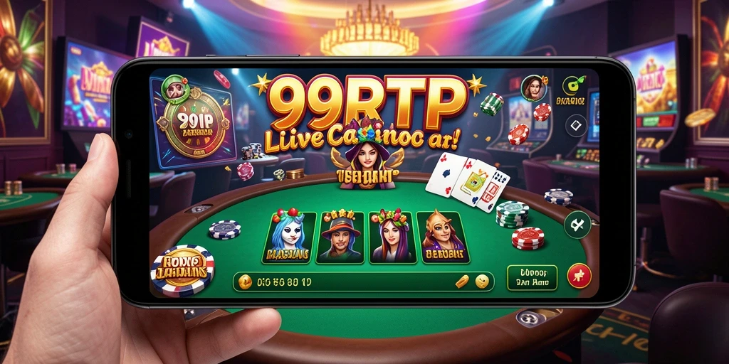 Gameplay seru di 99RTP dengan dealer langsung dan interaksi nyata.