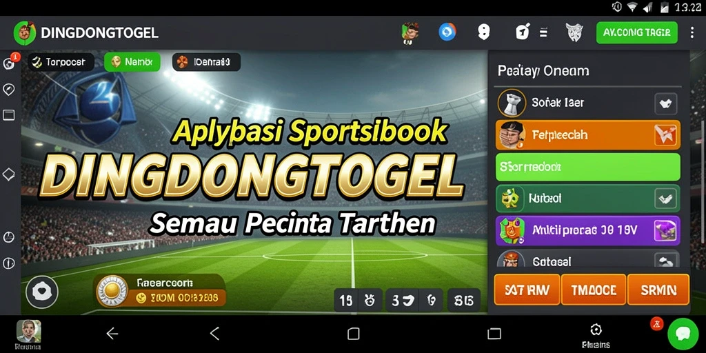 Tampilan gameplay DINGDONGTOGEL yang menarik dan interaktif.