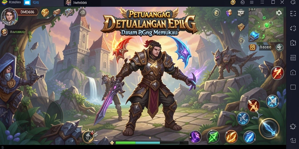 Gameplay menarik DMD686 dengan petualangan RPG yang mendebarkan.