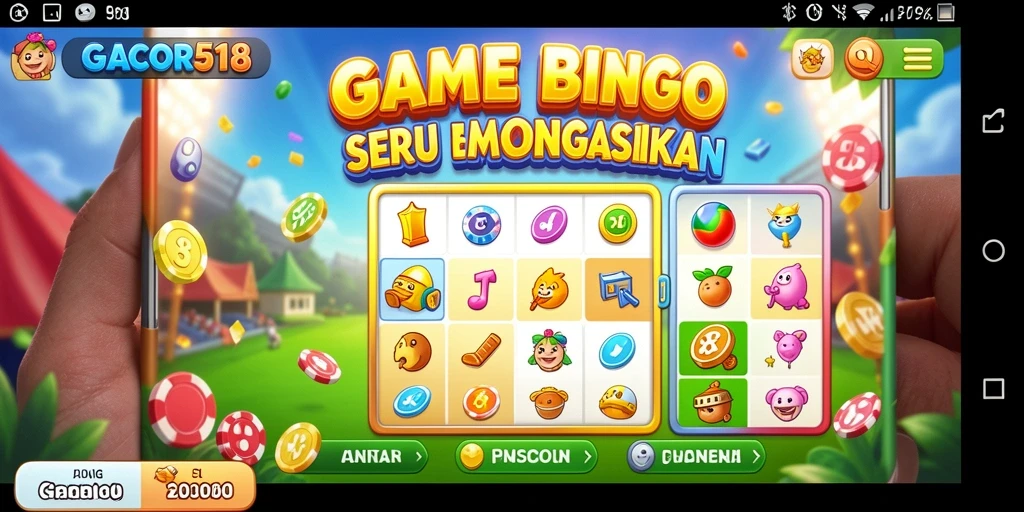 Tampilan menarik dan seru dari gameplay GACOR518.