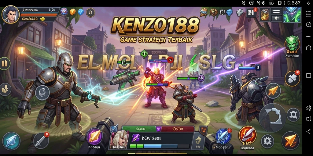 Tampilan strategi dalam permainan KENZO188 yang mendebarkan.