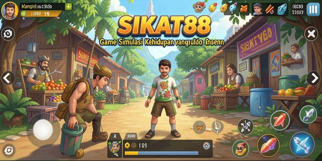 Tampilan gameplay SIKAT88 yang realistis dan menyenangkan.